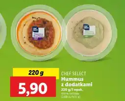 Lidl CHEF SELECT Hummus z dodatkami 220 g oferta