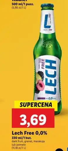 Lidl Lech Free 0,0% 330 ml oferta