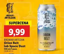 Lidl BROWAR ARTEZAN Orion Belt lub Space Dust 500 ml oferta