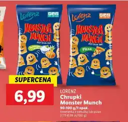 Lidl LORENZ Chrupki Monster Munch 90-100 g oferta
