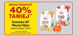 Polomarket Śmietanka UHT Mleczna Polana, 500 ml oferta