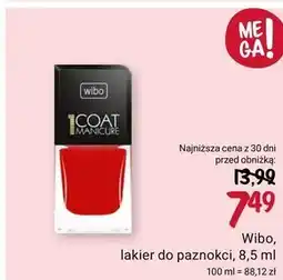 Rossmann Lakier do paznokci Wibo oferta