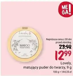 Rossmann Puder matujący Lovely oferta