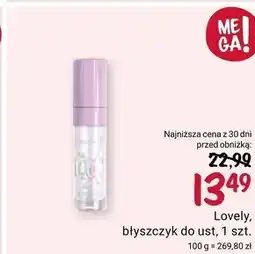 Rossmann Błyszczyk do ust Lovely oferta