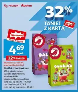 Auchan Płatki śniadaniowe Auchan oferta