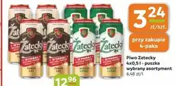 Gama Žatecký Černý Piwo ciemne 500 ml oferta