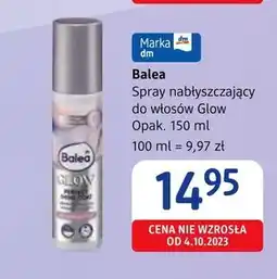 dm drogerie markt Spray do włosów Balea oferta