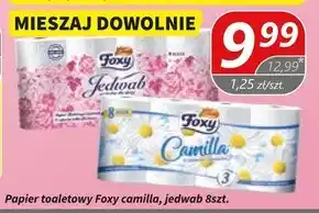 Społem Foxy Jedwab Papier toaletowy 8 rolek oferta