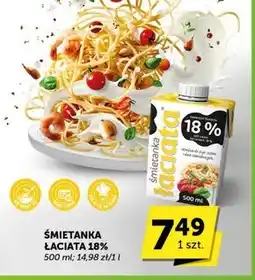 Groszek Łaciata Śmietanka 18 % 500 ml oferta