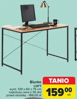 Carrefour Biurko LOFT oferta
