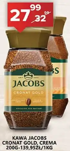 Spiżarnia Smakosza KAWA JACOBS CRONAT GOLD, CREMA 200G oferta