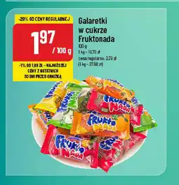 Galaretki w cukrze Fruktonada 100 g