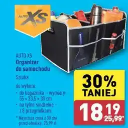 ALDI AUTO XS Organizer do samochodu 55x33,5x30cm oferta