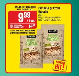 Polomarket Pistacje prażone Bacalis 200 g oferta