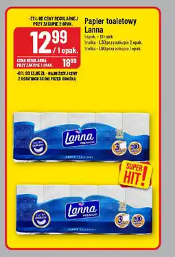 Polomarket Papier toaletowy Lanna 10 rolek oferta