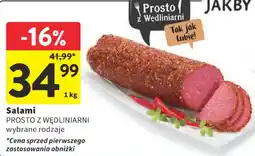 Intermarche Salami 1 kg oferta