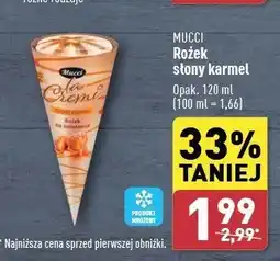 ALDI Rożek słony karmel Mucci oferta