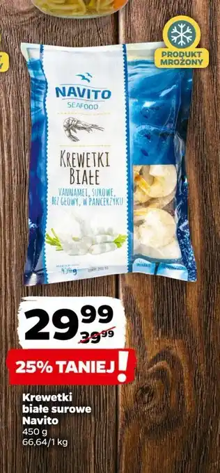 Netto Krewetki białe Navito oferta