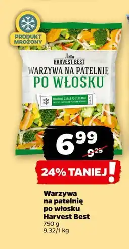 Netto Warzywa na patelnię po włosku Harvest best oferta