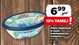 Netto Filety śledziowe w sosie śmietankowym Corsarro oferta