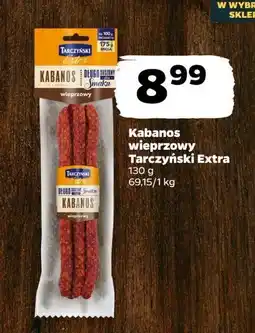 Netto Kabanosy wieprzowe Tarczyński kabanos extra oferta