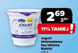 Netto Jogurt śmietankowy bez laktozy Maluta oferta