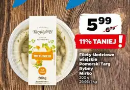 Netto Filety śledziowe wiejskie Pomorski targ rybny oferta