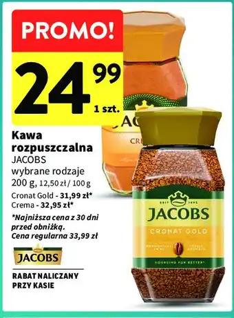 Intermarche Kawa Jacobs crema oferta