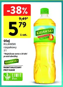 Intermarche Olej rzepakowy Kujawski Kujawski kruszwica oferta