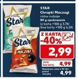 Kaufland Chrupki maczugi fromage Star oferta