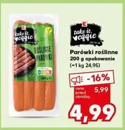 Kaufland Parówki z szynki K-classic stąd takie dobre! oferta