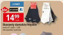 E.Leclerc Skarpety damskie/męskie oferta