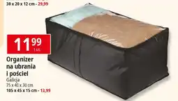 E.Leclerc Organizer na ubrania i pościel Galicja 75 x 40 x 30 cm oferta