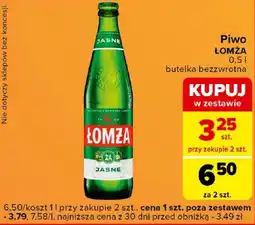 Carrefour Piwo ŁOMŻA 0,5l oferta
