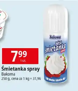 E.Leclerc Śmietanka spray Bakoma 250 g oferta