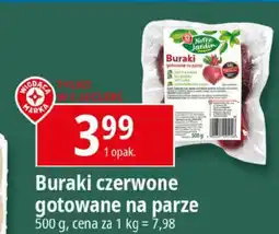 E.Leclerc Buraki czerwone gotowane na parze 500 g oferta