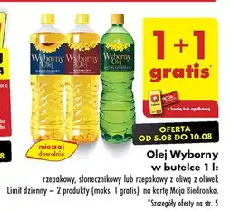 Biedronka Olej Wyborny oferta