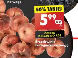Biedronka Brzoskwinie paraguayo oferta