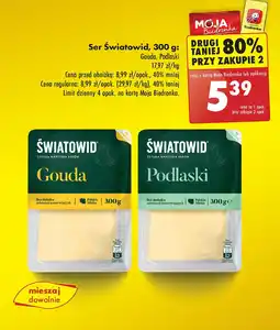 Biedronka Ser podlaski Światowid oferta
