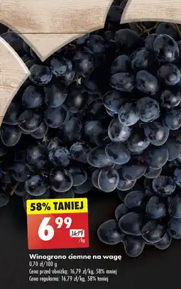 Biedronka Winogrona ciemne oferta