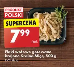 Biedronka Flaki wołowe gotowane krojone Kraina Mięs oferta