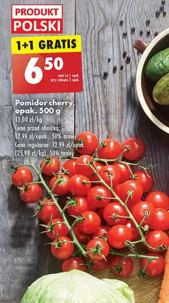 Biedronka Pomidory cherry gałązka oferta