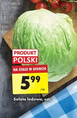 Biedronka Sałata lodowa oferta