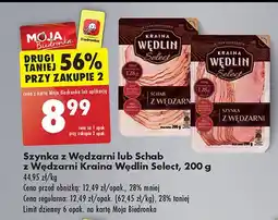 Biedronka Schab z wędzarni Kraina Wędlin Select oferta
