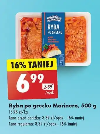 Biedronka Ryba po grecku Marinero oferta