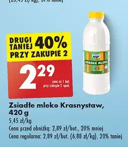 Biedronka Zsiadłe mleko Krasnystaw oferta