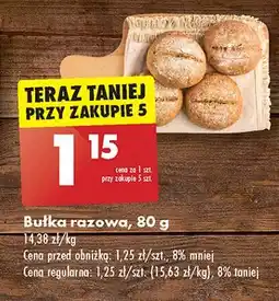 Biedronka Bułka razowa oferta
