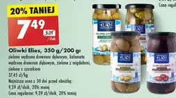 Biedronka Oliwki zielone z czosnkiem Elios oferta