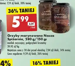 Biedronka Maślak zwyczajny marynowany Nasza Spiżarnia oferta