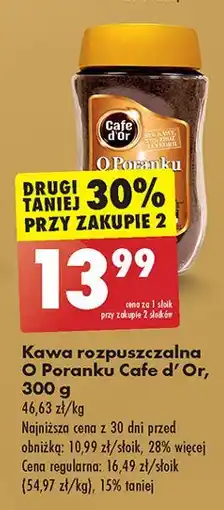 Biedronka Kawa Cafe D'or O Poranku oferta